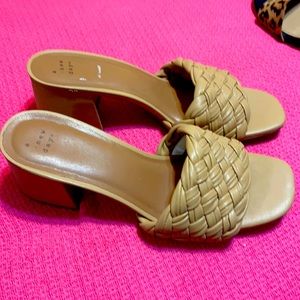 A new day braided heel